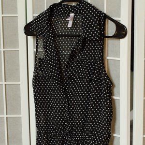 Simple Black Polkadot Dress
